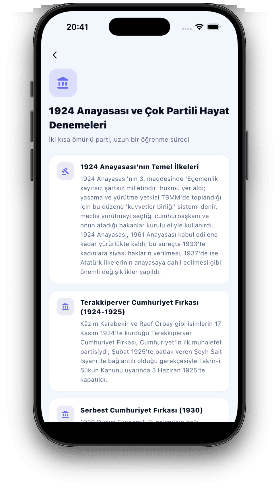 NetBilgi Hap Kartları